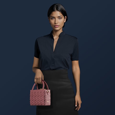 EnlargeHappy Hearts Micro Tote Bag