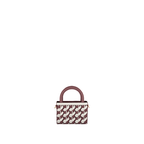 Enlarge {0}Chopard Happy Hearts Grained Calfskin Bag for women -  3/4 view