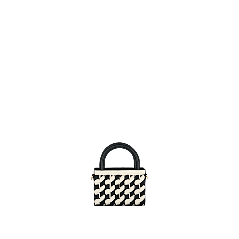 IngrandisciChopard Happy Hearts Pelle di vitello martellata Borsa da donna -  veduta di 3/4