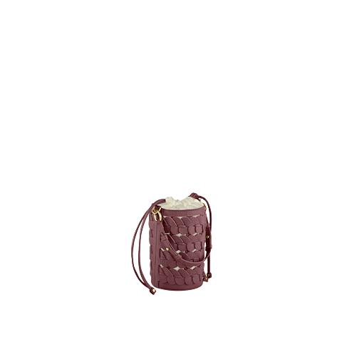 Enlarge {0}Chopard Happy Hearts Grained Calfskin Bag for women -   inside view