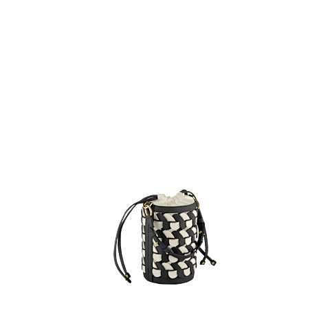 放大 {0}Chopard萧邦 Happy Hearts系列 粒面小牛皮 女士手提包 -   内部图