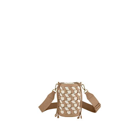 Enlarge Chopard Happy Hearts Grained Calfskin Bag for women -  3/4 view