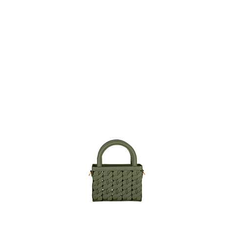 Ingrandisci {0}Chopard Happy Hearts Pelle di vitello martellata Borsa da donna -  veduta di 3/4