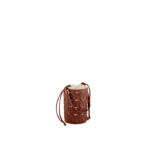 Enlarge {0}Chopard Happy Hearts Grained Calfskin Bag for women -   inside view