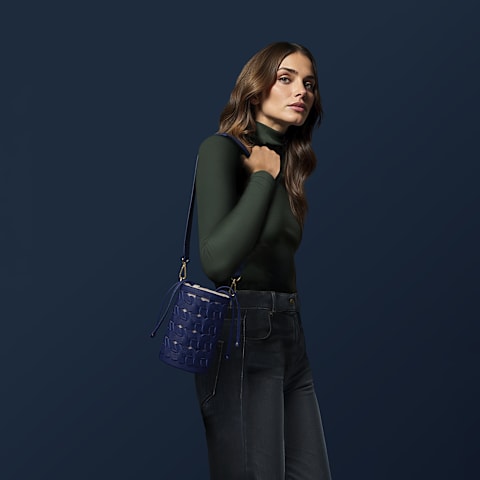 Enlarge {0}HAPPY HEARTS MINI BUCKET BAG