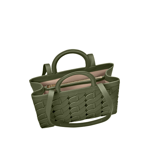 Enlarge {0}Chopard Happy Hearts Grained Calfskin Bag for women -   inside view