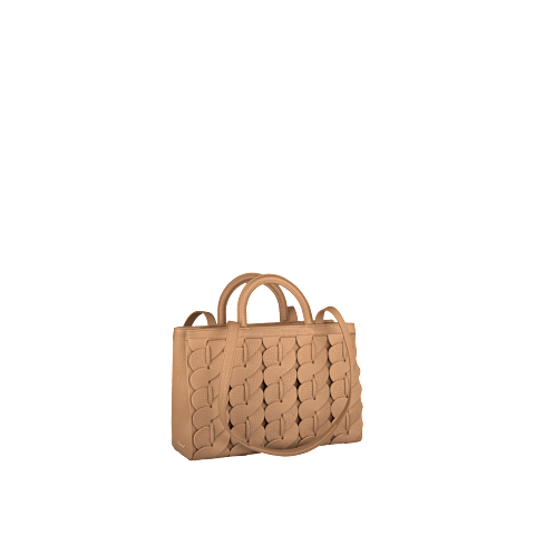 Enlarge {0}Chopard Happy Hearts Grained Calfskin Bag for women -  3/4 view