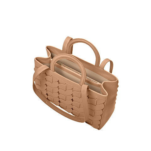 Enlarge {0}Chopard Happy Hearts Grained Calfskin Bag for women -   inside view