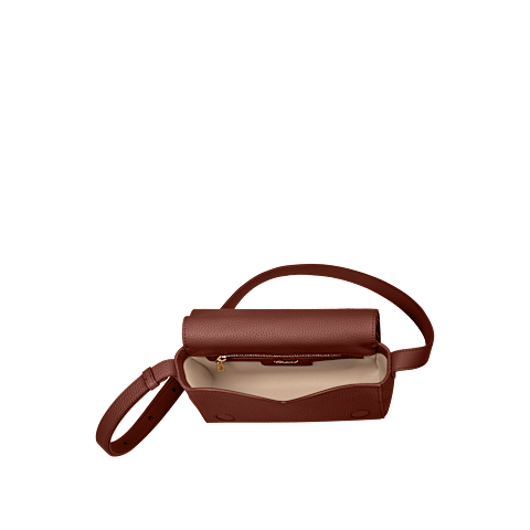 Enlarge {0}Chopard Happy Hearts Grained Calfskin Bag for women -   inside view