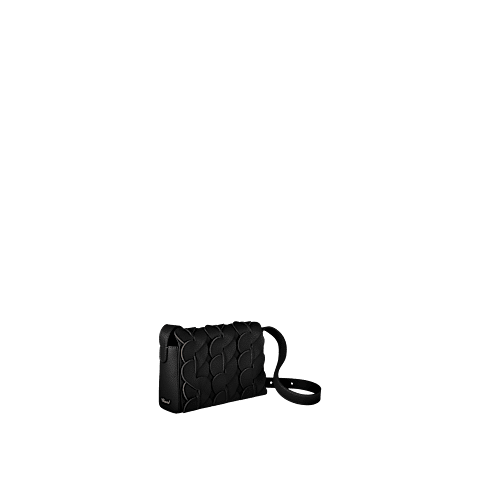 Enlarge {0}Chopard Happy Hearts Grained Calfskin Bag for women -  3/4 view