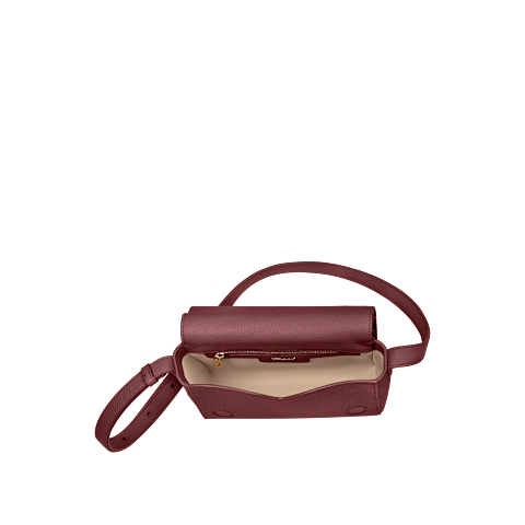 Enlarge {0}Chopard Happy Hearts Grained Calfskin Bag for women -   inside view