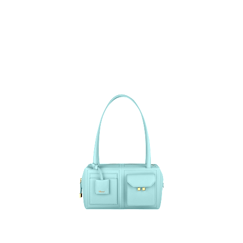 Enlarge {0}Chopard Ice Cube Calfskin Bag for women -  3/4 view