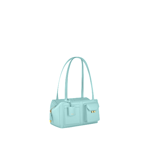 Enlarge {0}Chopard Ice Cube Calfskin Bag for women -   inside view