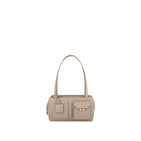 Enlarge {0}Chopard Ice Cube Calfskin Bag for women -  3/4 view