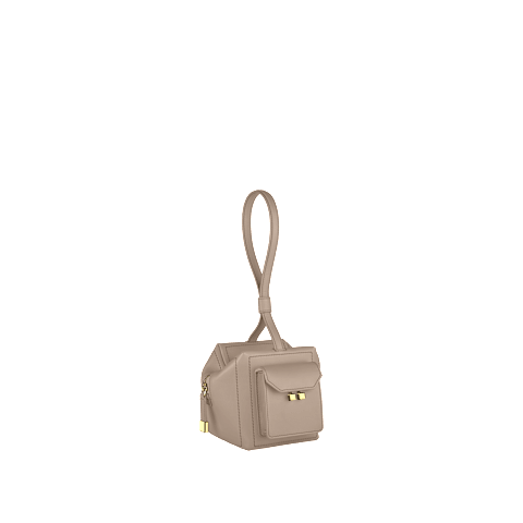 Agrandir {0}Chopard Ice Cube Cuir de veau Ssac pour femme -  vue 3/4