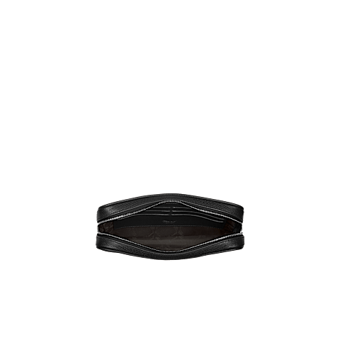 放大 {0}Chopard萧邦 经典系列 千岛格图案小牛皮 男士包袋 -   打开状态图