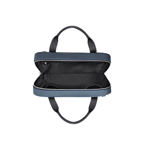 Enlarge {0}Chopard Heritage Calfskin Bag for men -   opened view