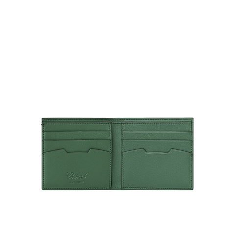 Enlarge {0}Chopard Classic Racing Dunlop Pattern Calfskin Small leather goods for men -  opened view