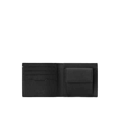 Enlarge {0}Chopard Classic Racing Dunlop Pattern Calfskin Small leather goods for men -  opened view