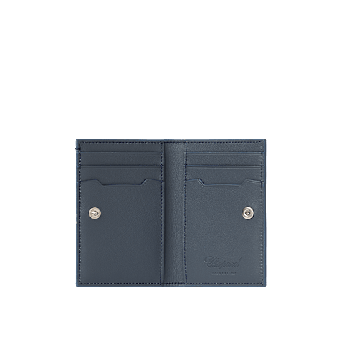 Enlarge {0}Chopard Classic Racing Dunlop Pattern Calfskin Small leather goods for men -  opened view