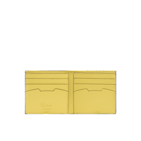 Chopard Classic Racing Cuir de veau &agrave; motif pied-de-poule petite maroquinerie pour homme -  vue ouvert