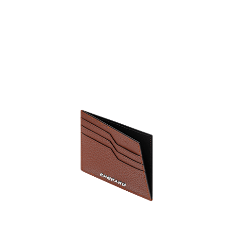Chopard Heritage Piel de becerro granulada peque&ntilde;a marroquiner&iacute;a para hombre -   vista lateral abierta