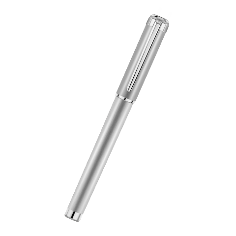 Enlarge {0}Chopard stainless steel Alpine Eagle rollerball  front view