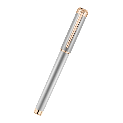 Enlarge {0}Chopard Stainless steel - rose gold plated Alpine Eagle rollerball  front view