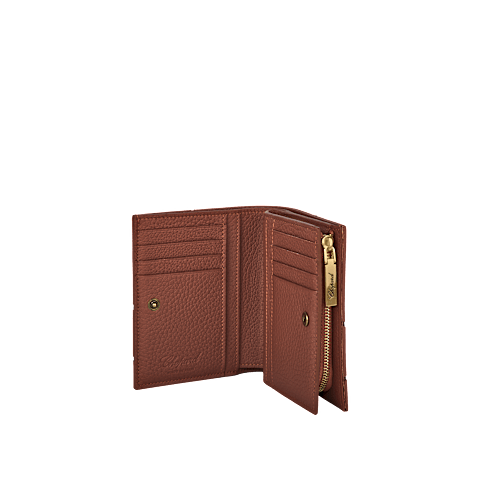 Enlarge {0}Chopard Diamond collection Grained Calfskin Small leather goods for women -  opened view