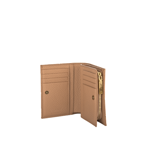 Enlarge {0}Chopard Diamond collection Grained Calfskin Small leather goods for women -  opened view
