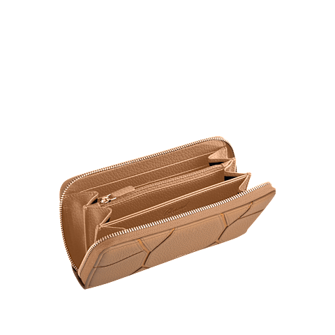 Enlarge {0}Chopard Diamond collection Grained Calfskin Small leather goods for women -  opened view