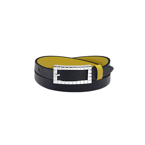 Enlarge Chopard Ice Cube Bracelet - Calfskin Bracelet -  reversed view