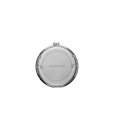 Agrandir {0}Chopard M&eacute;tal argent&eacute; Pendulette Classic Racing   vue arri&egrave;re