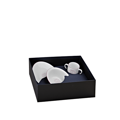Ingrandisci {0}Chopard Porcellana SET 3 PEZZI ARTY  veduta in confezione con scatola