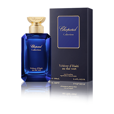 Enlarge {0}Haute parfumerie V&Eacute;TIVER D&rsquo;HA&Iuml;TI AU TH&Eacute; VERT 95201-0402 -  with packaging view - Chopard