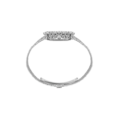 Agrandir {0}Chopard L'Heure du Diamant Femme - Montre Diamant   Vue lat&eacute;rale