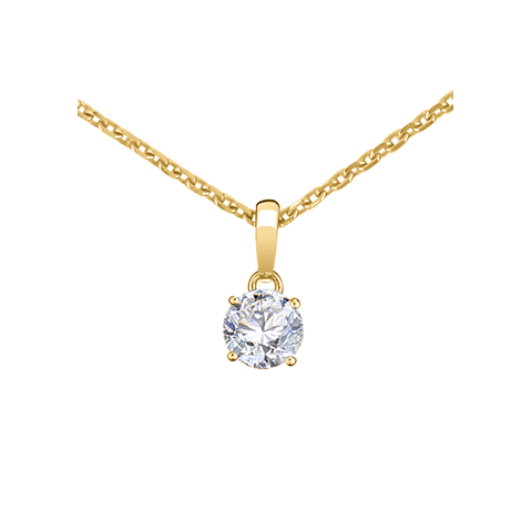 放大 {0}Chopard Diamond 吊坠 Chopard For Ever 吊坠 @799079-0000 front view