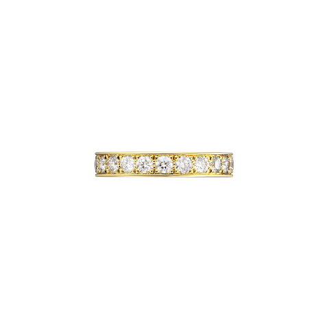 Enlarge Chopard diamond Ring Timeless Wedding Band @824402-0008  front view
