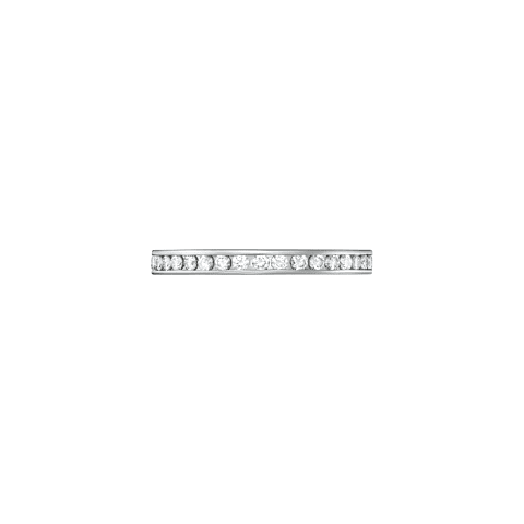 放大 {0}Chopard - 钻石 戒指 Timeless Wedding Band @827339-9110  正面视图