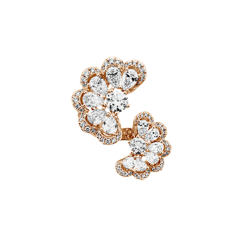 EnlargeChopard diamond Ring Precious Lace Nuage @828351-5010  front view