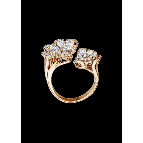EnlargeChopard diamond Ring Precious Lace Nuage @828351-5010   side view