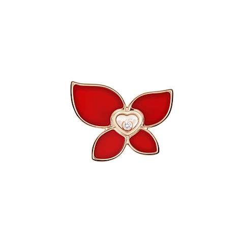 EnlargeChopard diamond Ring Happy Butterfly X Mariah Carey @828599-5010  front view