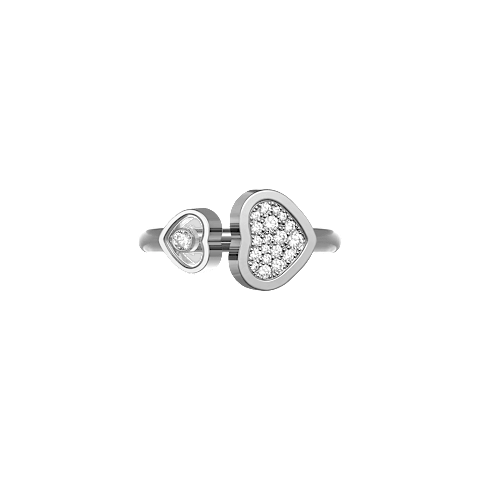 AgrandirChopard - Bague Happy Hearts @829482-1900  Vue de face