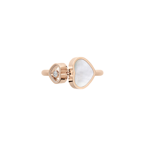 تكبير {0}Chopard - خاتم ألماس هابي هارتس @829482-5300  عرض أمامي