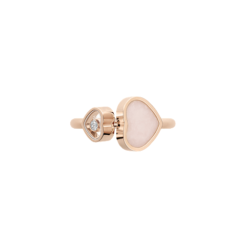 Enlarge {0}Chopard diamond Ring Happy Hearts @829482-5620  front view