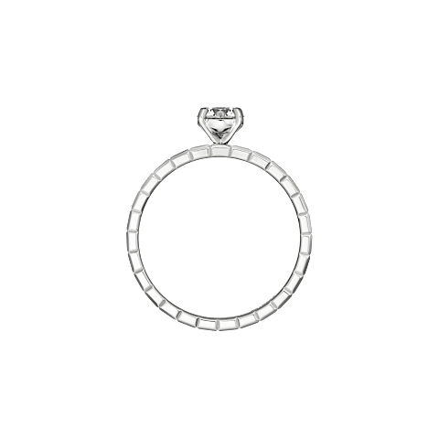EnlargeChopard  Ring Ice Cube @829761-9000 side view