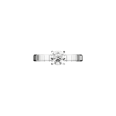 放大 {0}Chopard Diamond 戒指 Ice Cube @829762-9000 front view