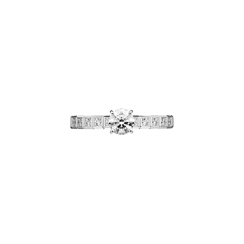 Enlarge {0}Chopard Diamond Ring Ice Cube @829766-9000 front view