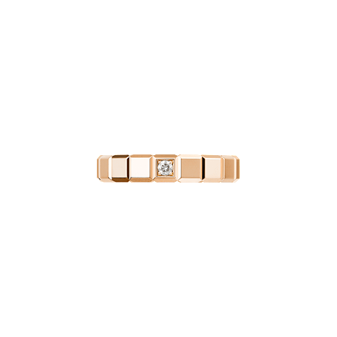 Agrandir {0}Chopard - Bague Diamant Ice Cube @829834-5069  Vue de face