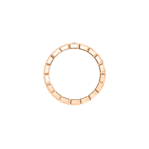 Agrandir {0}Chopard - Bague Diamant Ice Cube @829834-5069   Vue lat&eacute;rale
